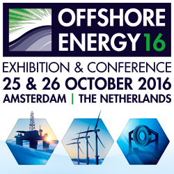 Visit us at Offshore Energy 25 & 26 Oct 2016